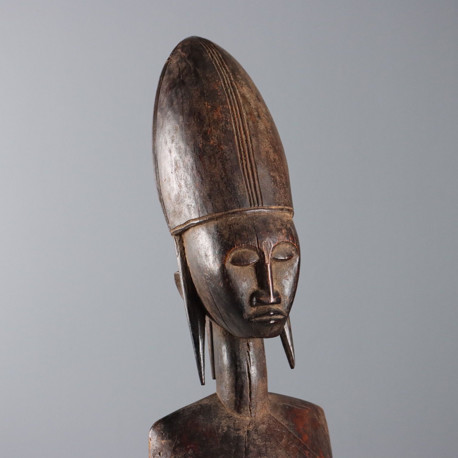 Wooden Bamana Sculpture Motherhood Mali Africa XX Century photo for sale