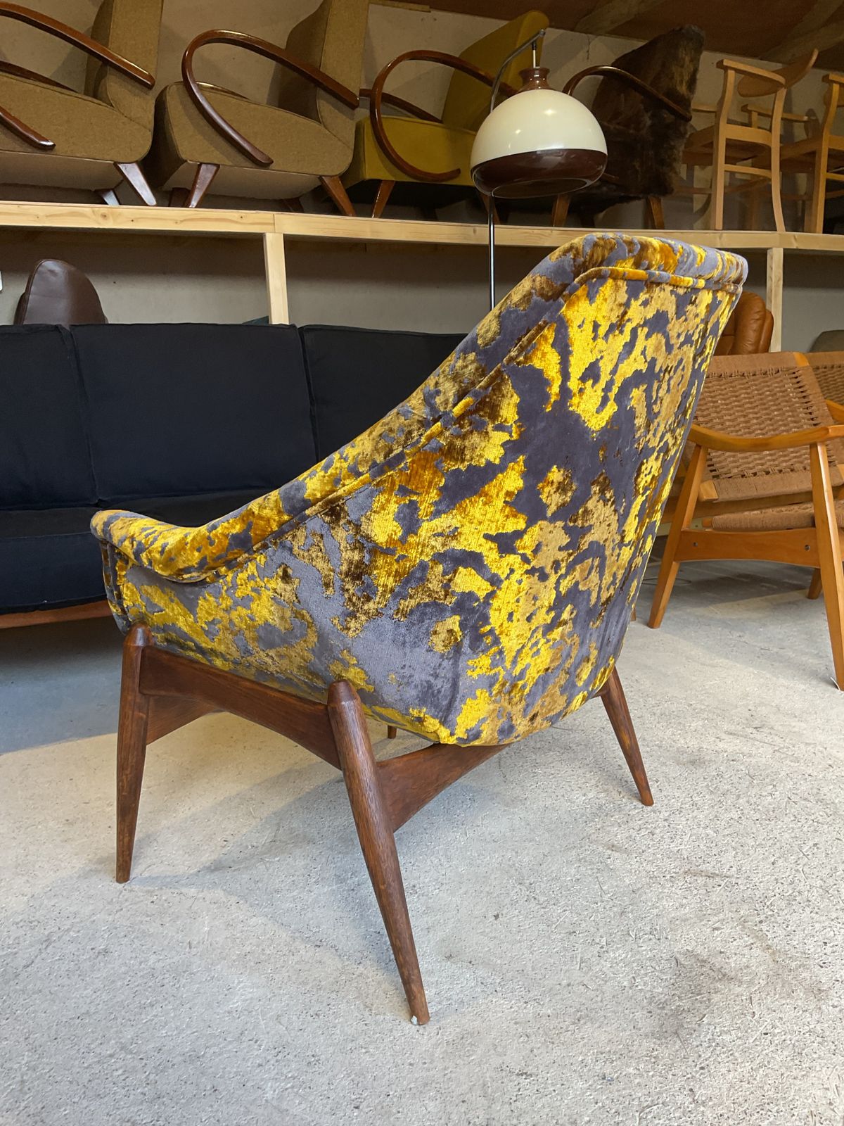 Hungarian Armchair By Julia Gaubek 1950 photo 1885.0
