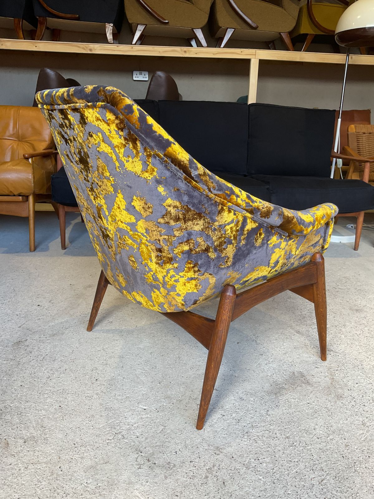 Hungarian Armchair By Julia Gaubek 1950 photo vinterior