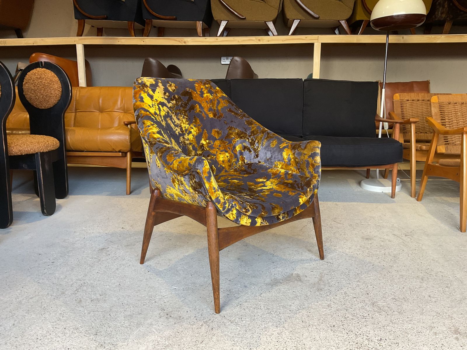 Hungarian Armchair By Julia Gaubek 1950 photo buy
