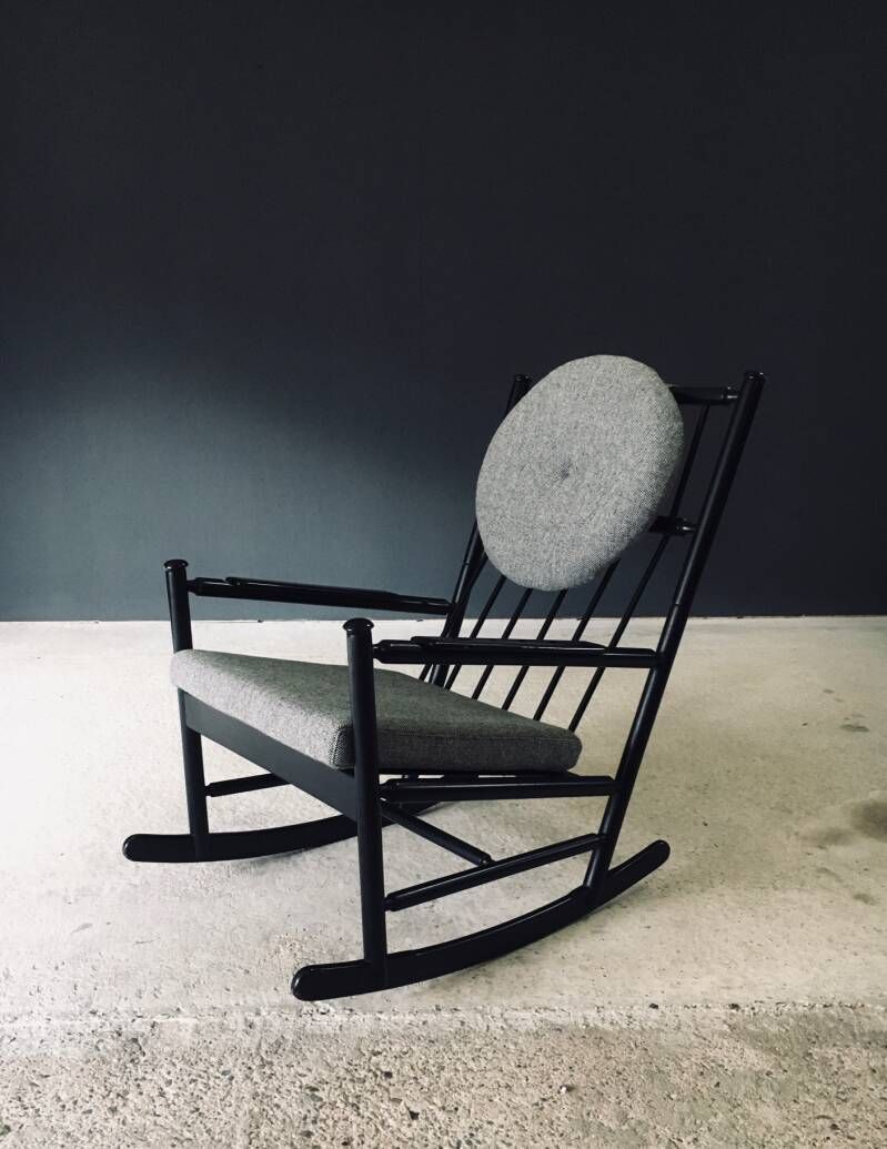 Mid Century Modern Scandinavische Design Schommelstoel, Zweden, Jaren 1960