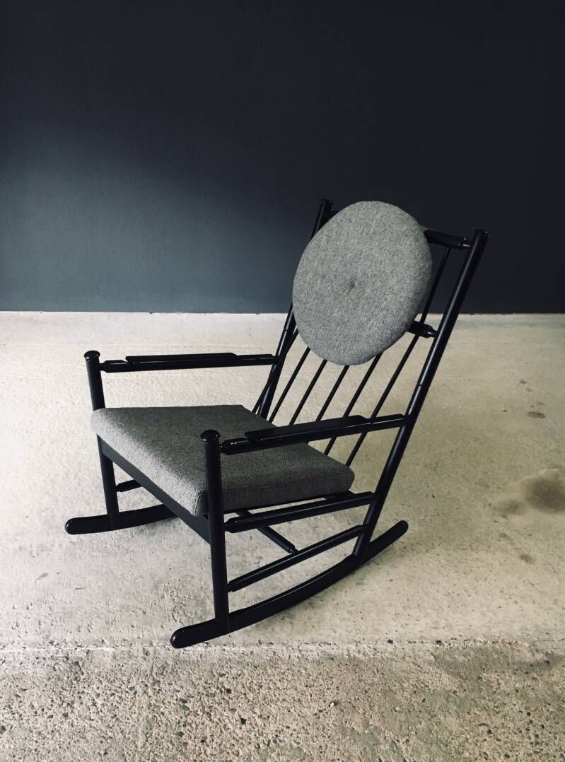 Mid Century Modern Scandinavische Design Schommelstoel, Zweden, Jaren 1960 photo furniture