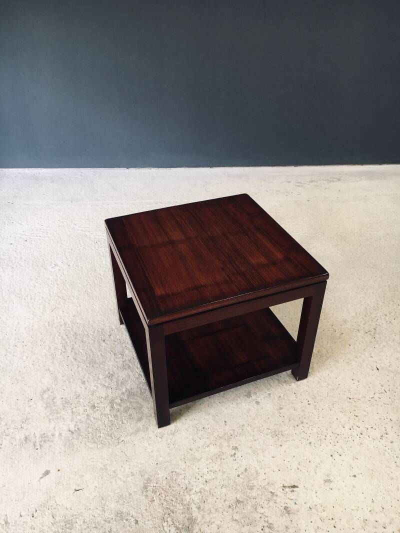 Postmodern Design Bamboo Side Table By Axel Vervoordt, Belgium 1980's photo vinterior