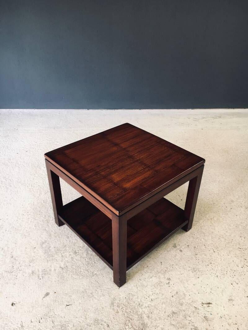 Postmodern Design Bamboo Side Table By Axel Vervoordt, Belgium 1980's photo vintage