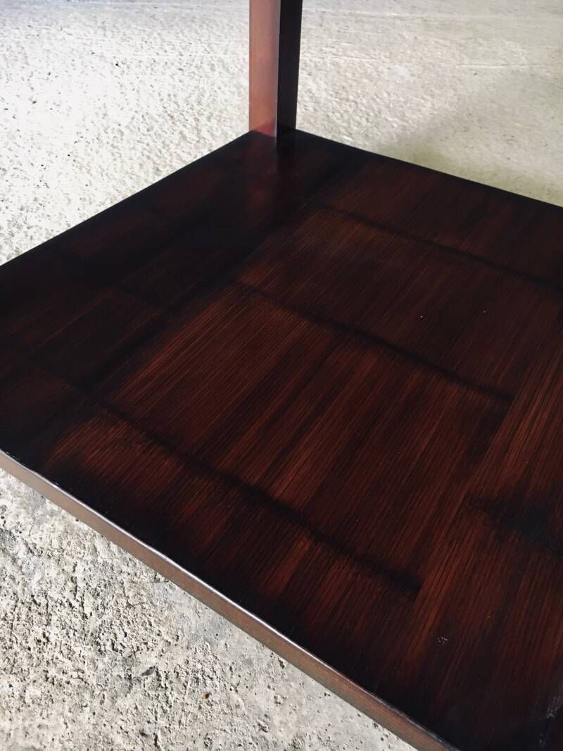 2100.0 Postmodern Design Bamboo Side Table By Axel Vervoordt, Belgium 1980's photo