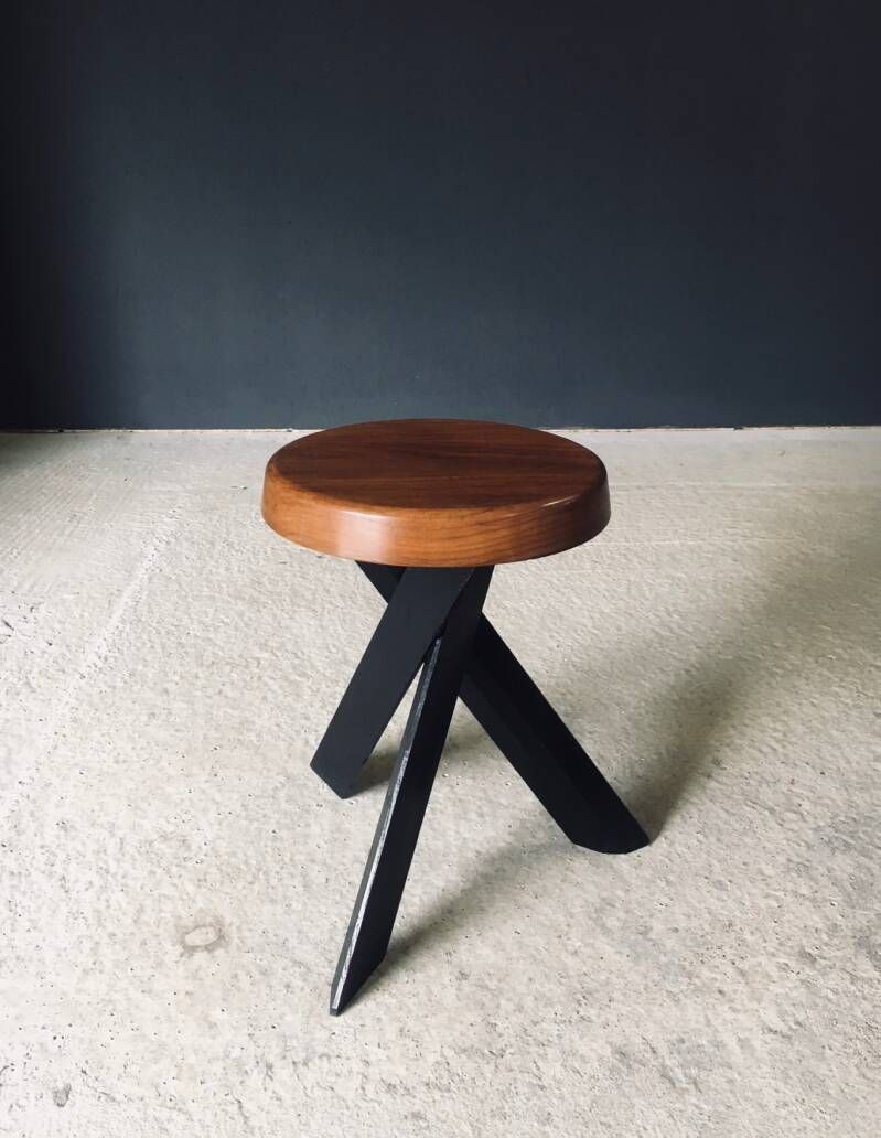 Modernistisch Design S31 Kruk Van Pierre Chapo, Jaren 1970, Frankrijk photo Meubels