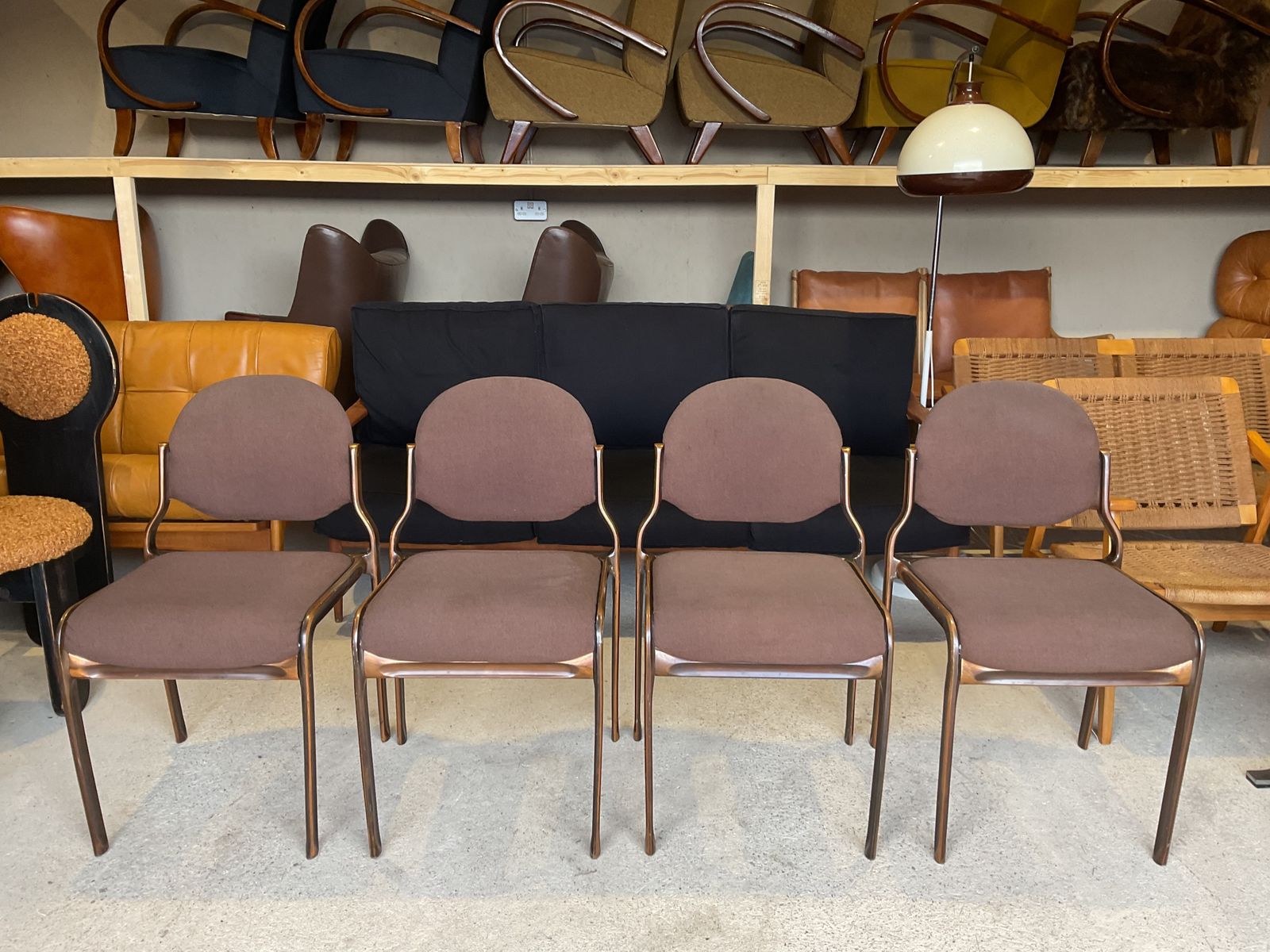 Rudolf Szedleczky Chairs Created For The Hilton Hotel Of Budapest Art Deco Style photo vinterior
