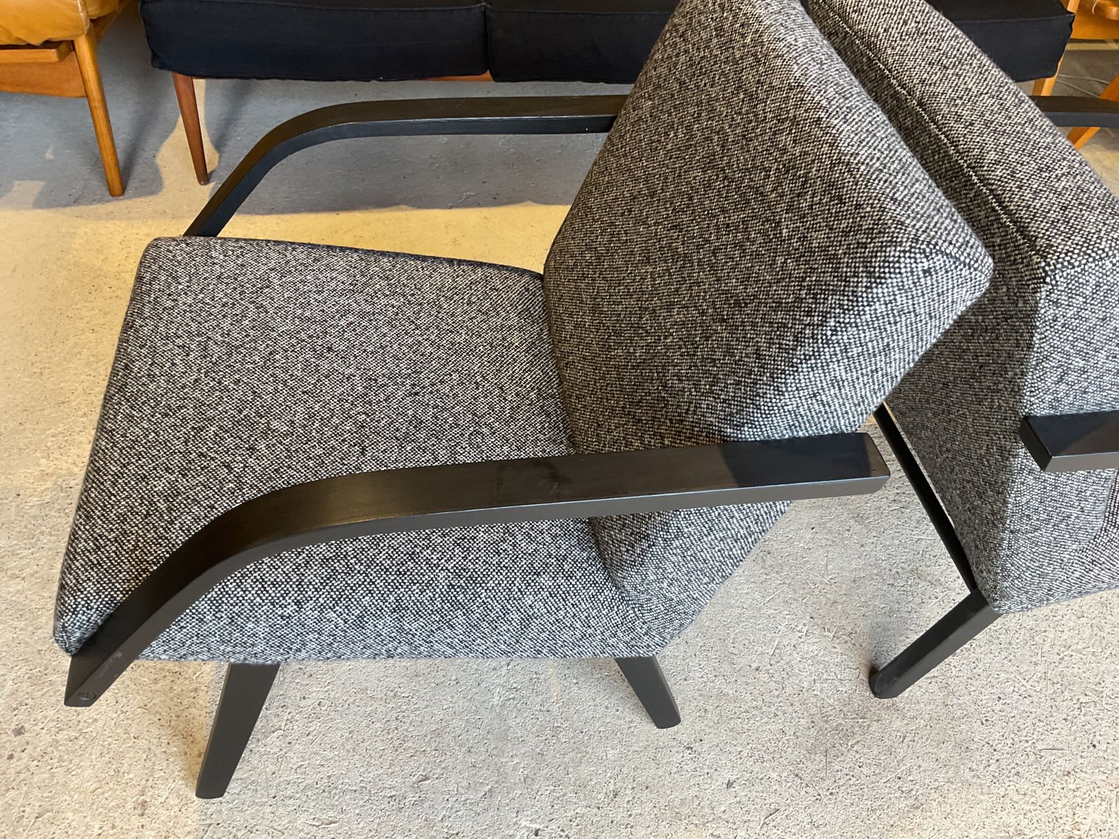 photo vinterior Brussels Expo 58 Mid Century Armchairs By Jiří Jiroutek For Jitona, 1960s, Set Of 2