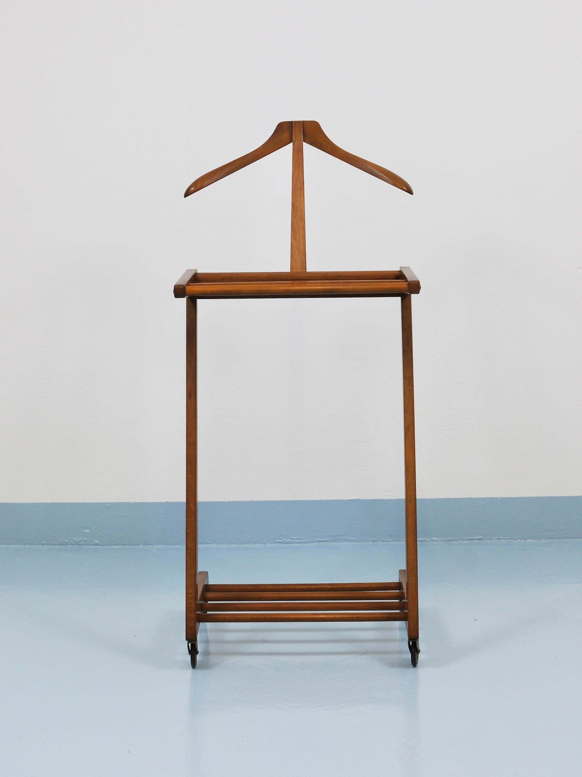 Mid Century Zigzag Clothing Valet Dressing Stand By Opal, Germany, 1950s photo furniture