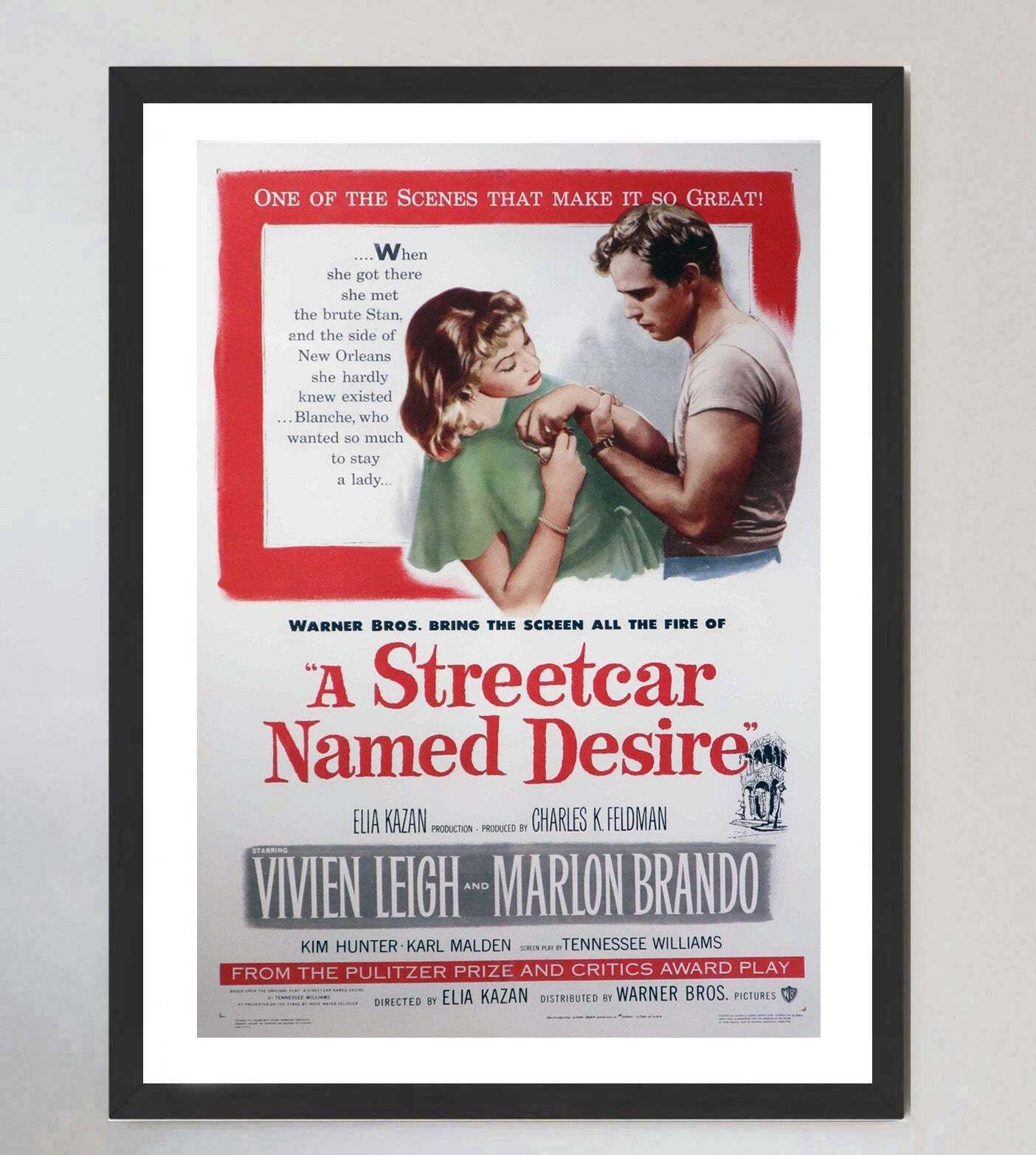 Streetcar Named Desire Original Vintage Poster photo furniture