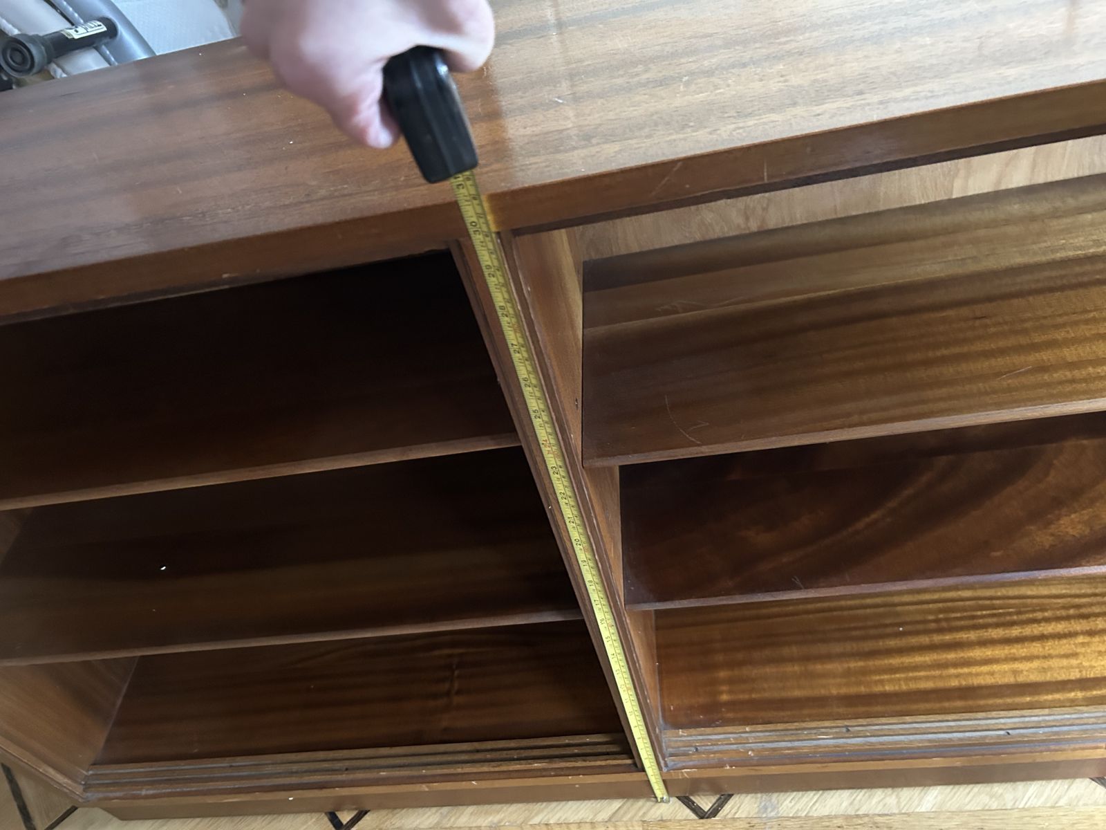 Mid Century Modern Glazed Bookcase / Cabinet By Morris Of Glasgow, Cumbrae Range (1960s) photo vinterior
