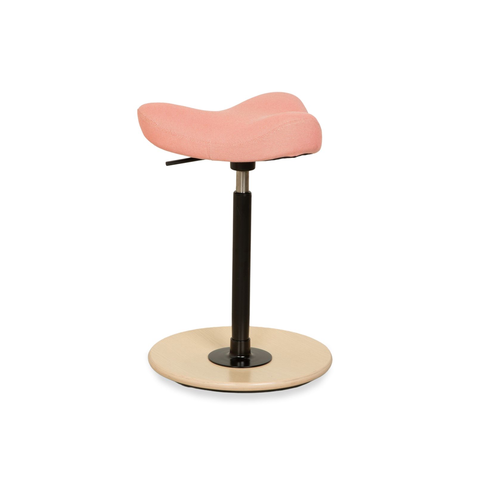 Tabouret assis-debout Varier Move en tissu Revive 524, base en frêne brun naturel, par Per Øie photo for sale