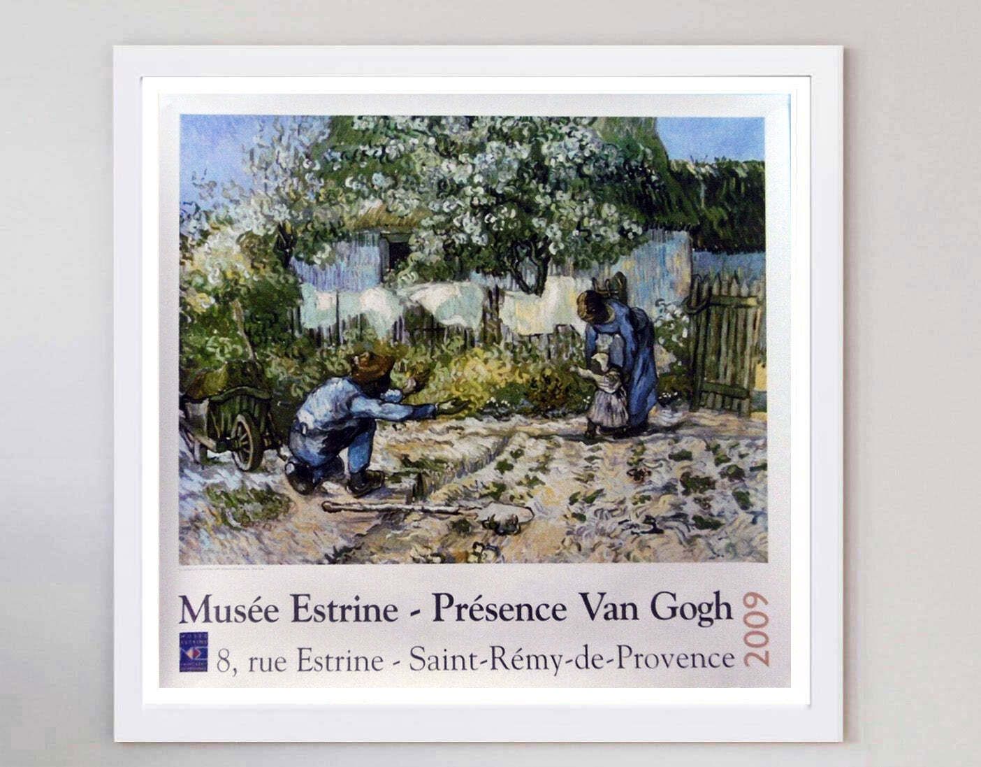 Vincent Van Gogh   Musee Estrine Saint Remy De Provence  Original Vintage Poster photo for sale