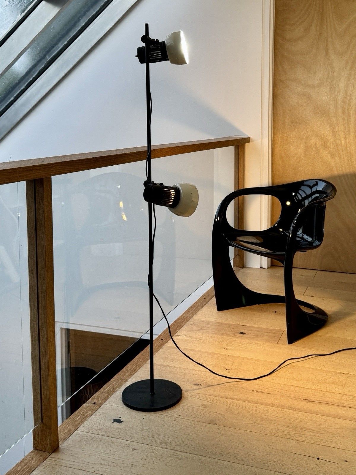Vintage 1970s Prova Twin Spotlight Floor Lamp Made In Denmark photo buy