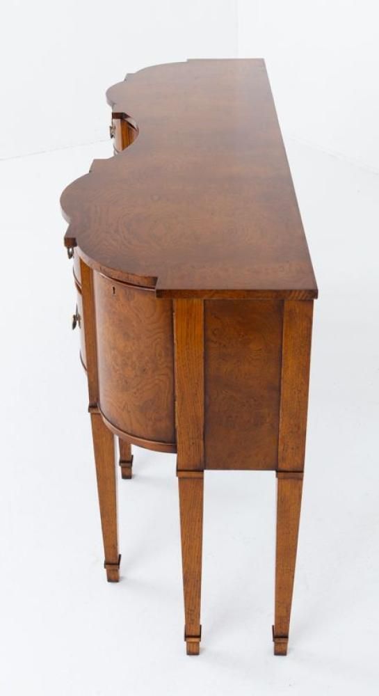 Georgian Revival Sideboard Oak Server Dresser photo furniture