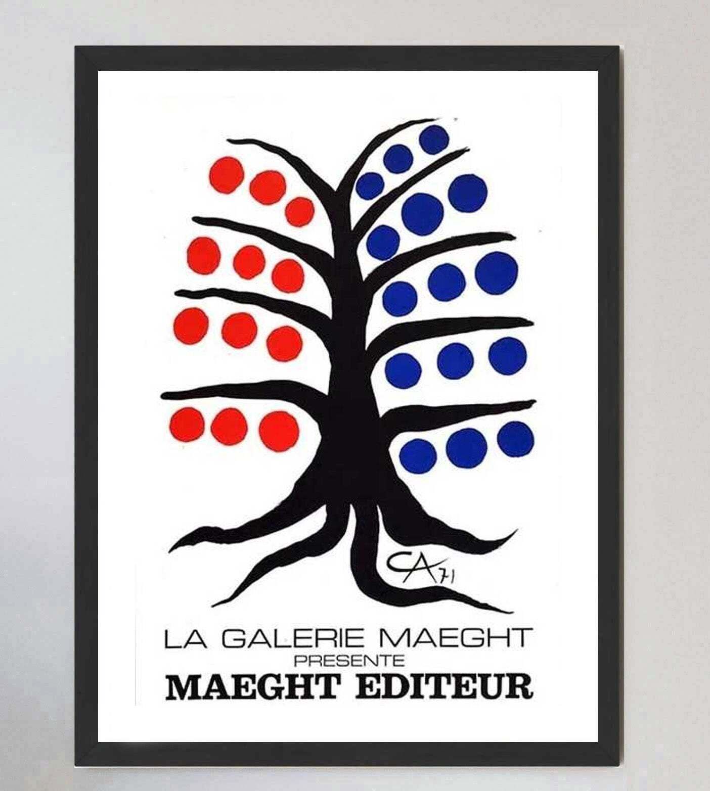 Alexander Calder   Maeght Editeur  Original Vintage Poster photo furniture