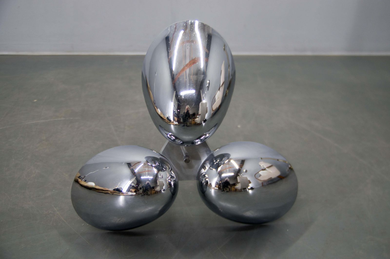 photo vinterior Rare Bauhaus Chandelier By Zukov , 1940s