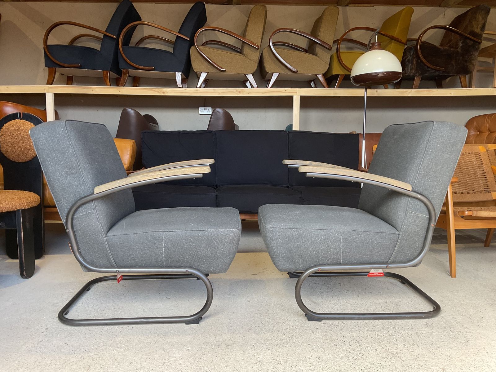 Andrew Martin Cantilever Armchairs Inspired By Marcel Breuer’s S411 Thonet