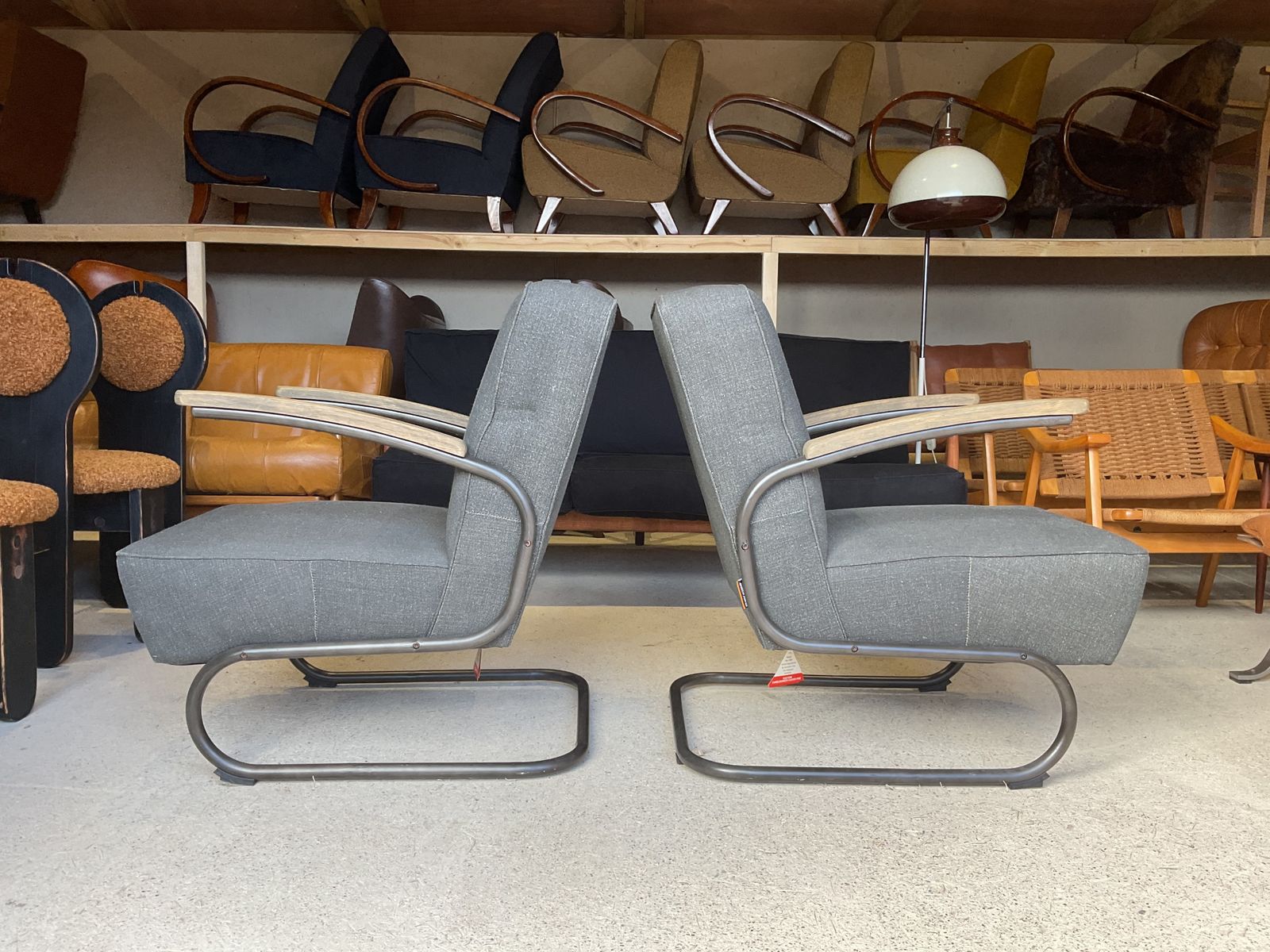 photo buy Andrew Martin Cantilever Armchairs Inspired By Marcel Breuer’s S411 Thonet