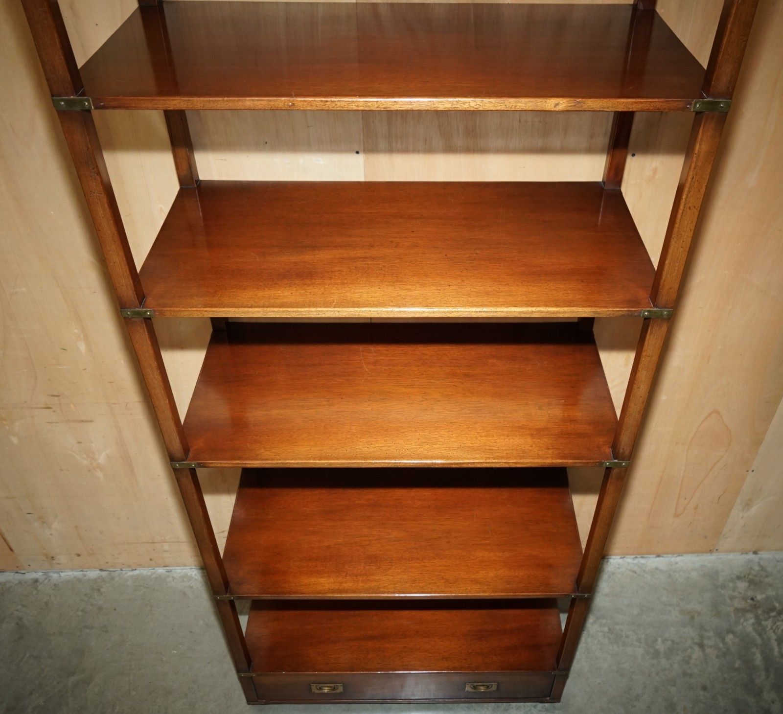 photo for sale 11 Harrods Kennedy (10 Meters) Military Open Library Mahogany Display Bookcases