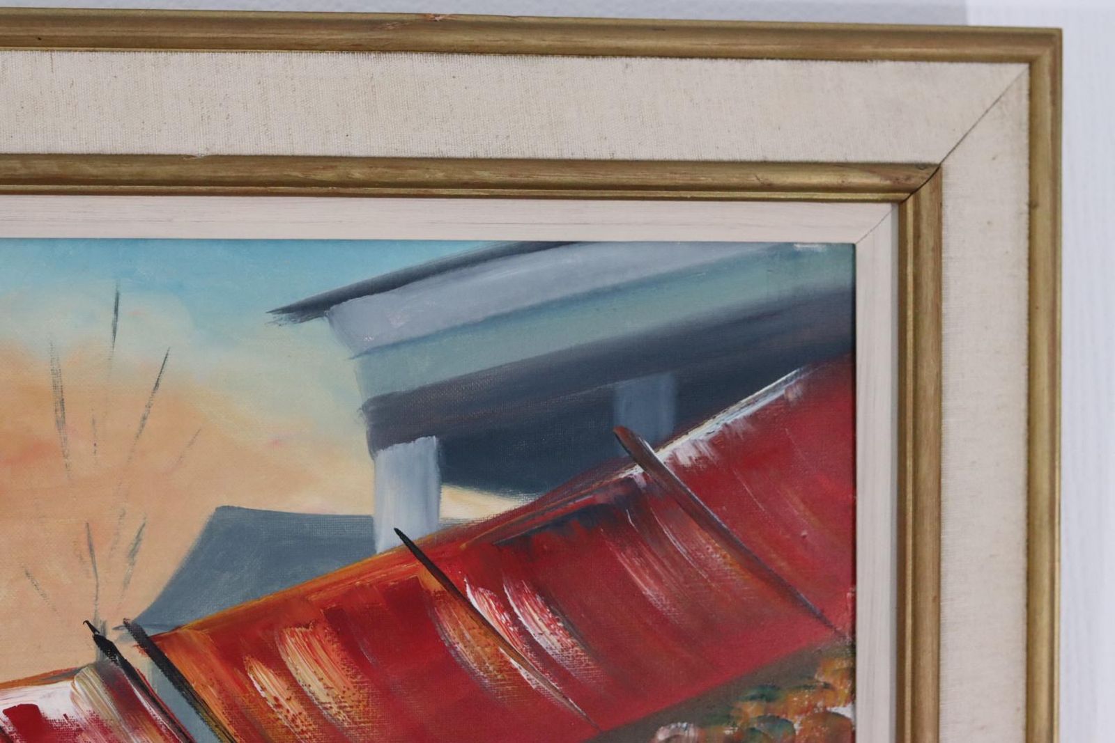 Original Swedish Oil On Canvas – “Madelientorget I Paris” By Hartvig Jarlhov – Signed & Framed – 71.5 × 48.5 Cm (28.1" × 19.1") photo 315.0