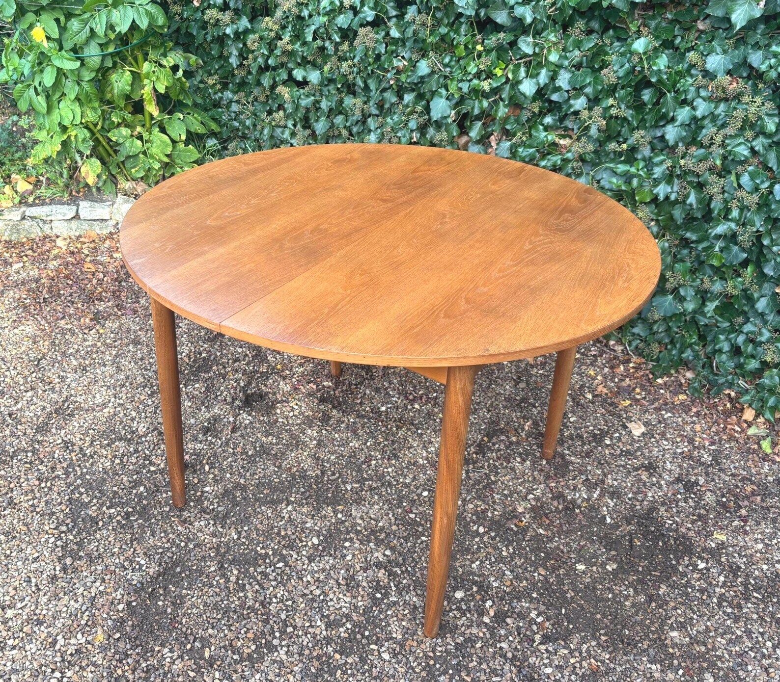 Mid Century G Plan Round Extending Teak Dining Table C.1960s photo Furniture