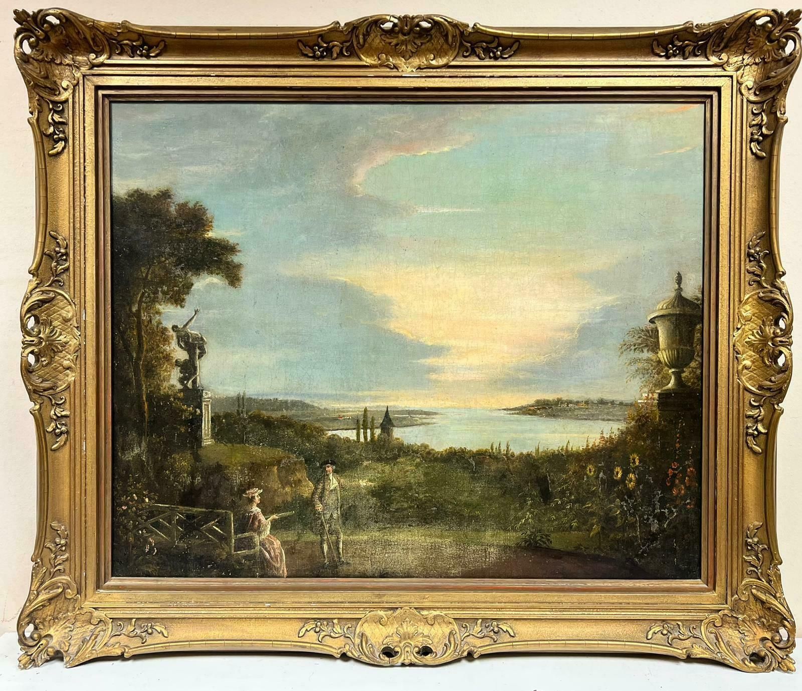 Coplestone Warre Bampfyldefine 18th Century Italianate Landscape Garden Classical Ornaments And Figuresmid 18th Century photo furniture