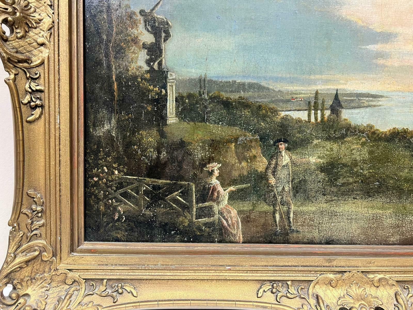 Coplestone Warre Bampfyldefine 18th Century Italianate Landscape Garden Classical Ornaments And Figuresmid 18th Century photo Art