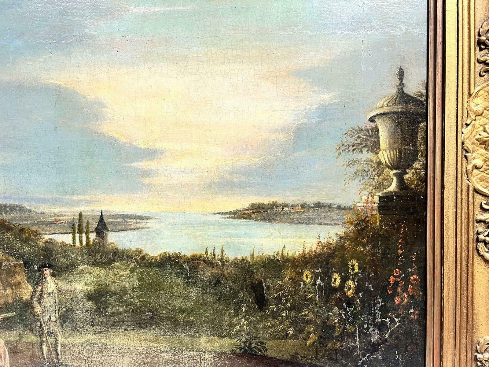 Coplestone Warre Bampfyldefine 18th Century Italianate Landscape Garden Classical Ornaments And Figuresmid 18th Century photo 1375.0