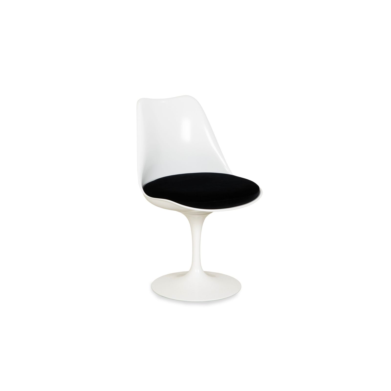 Knoll International Saarinen Tulip Plastic Chair White Original