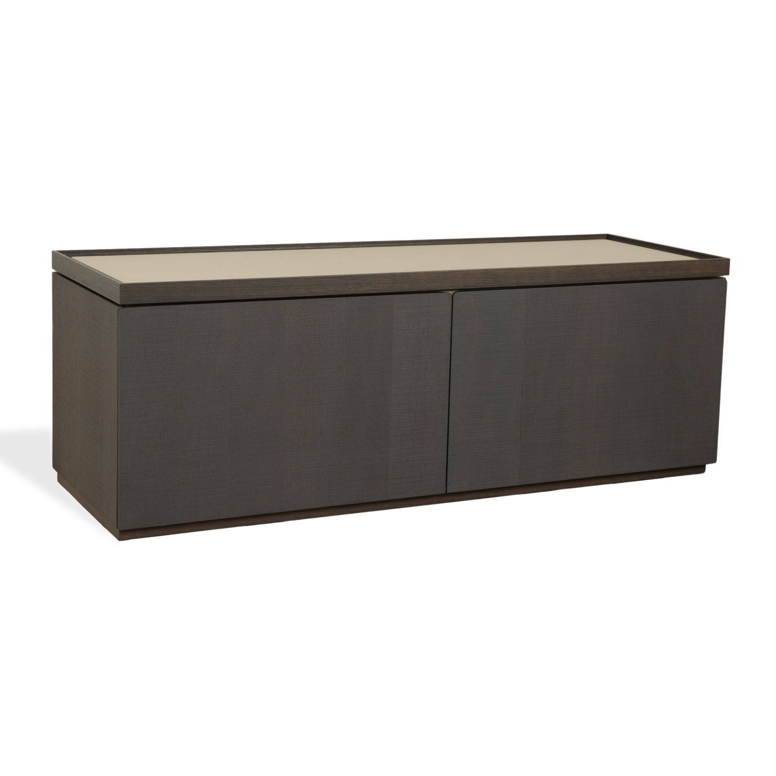 Ligne Roset Estampe Wooden Sideboard Brown Beige Cream
