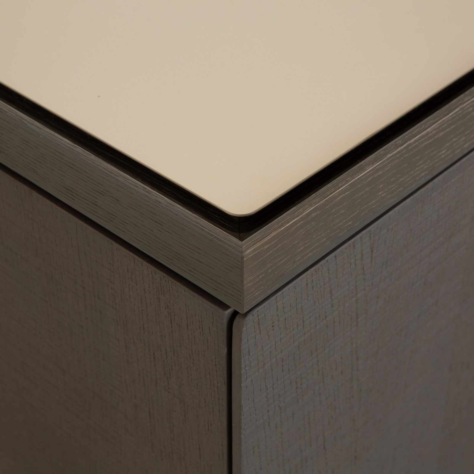 Buffet Ligne Roset Estampe en bois, brun beige crème photo 2123.0