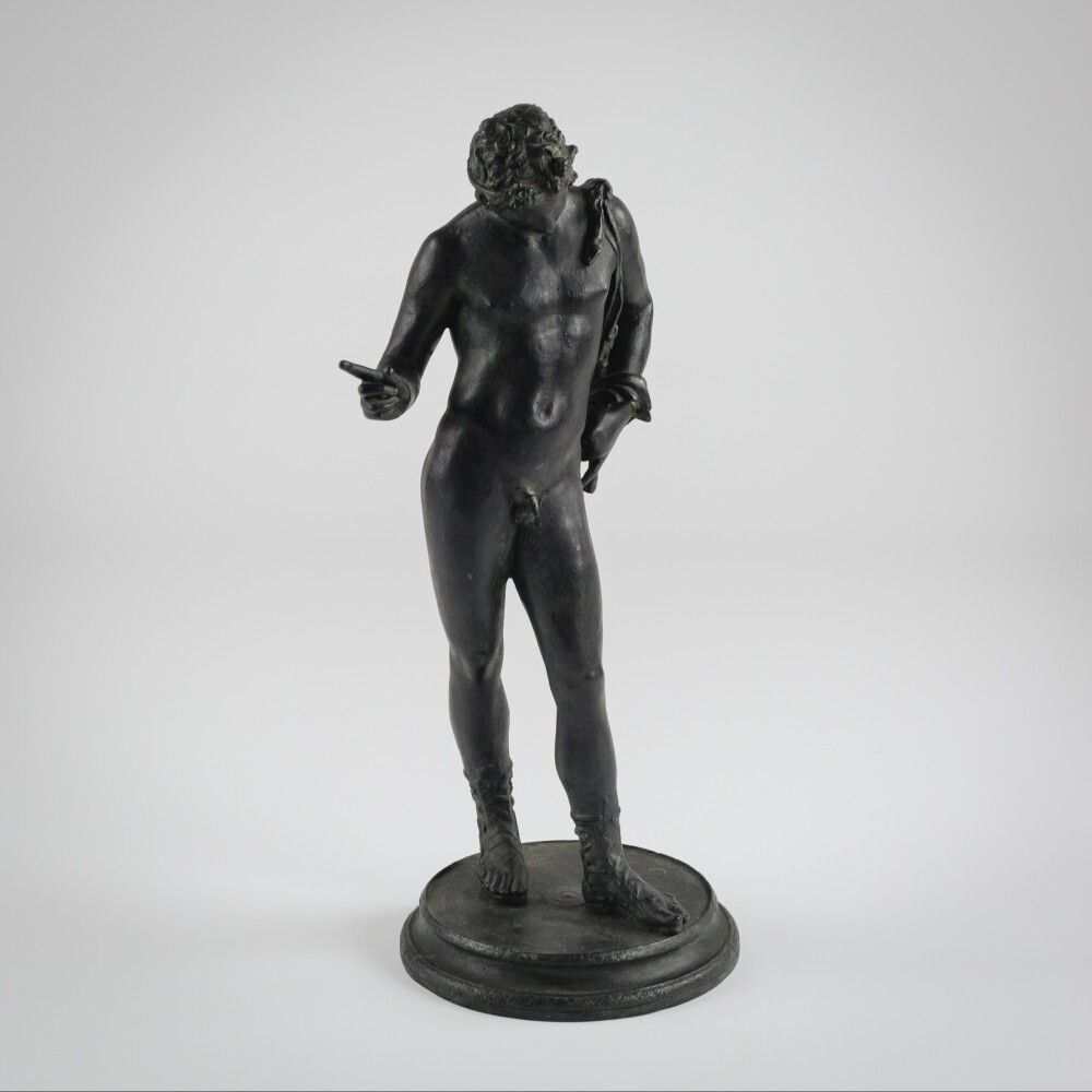 Large Grand Tour Bronze Of Narcissus photo Art