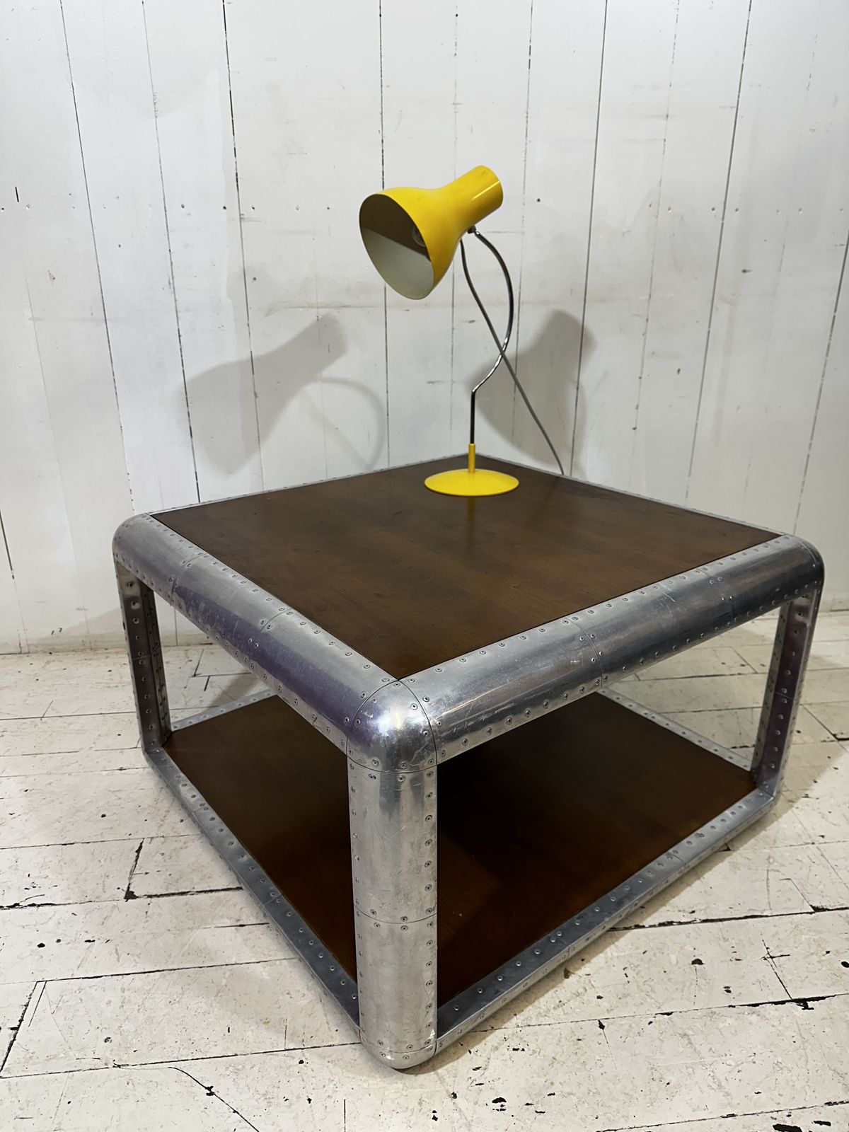 Industrial Aviator Style Hotel Coffee Table photo Furniture