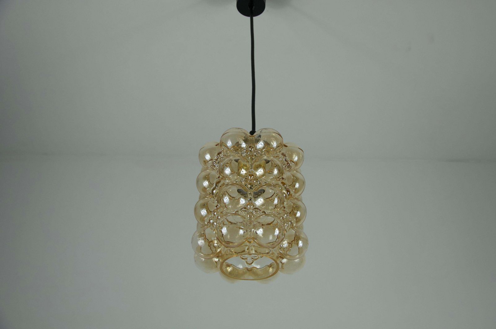 Bubble Glass Pendant Lamp By Helena Tynell For Glashütte Limburg, 1960s photo 1259.0