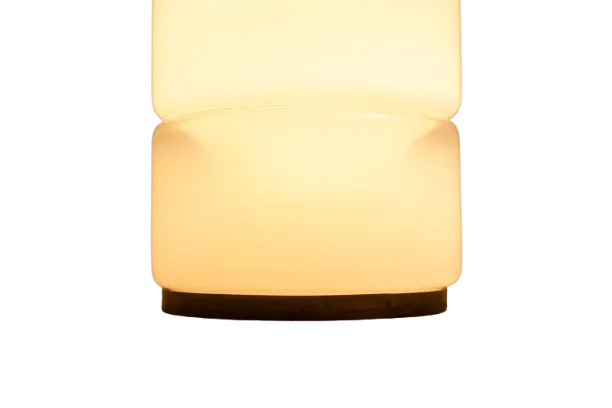 photo for sale Carlo Nason. Lt316 Floor Lamp In White Opalescent Murano Glass