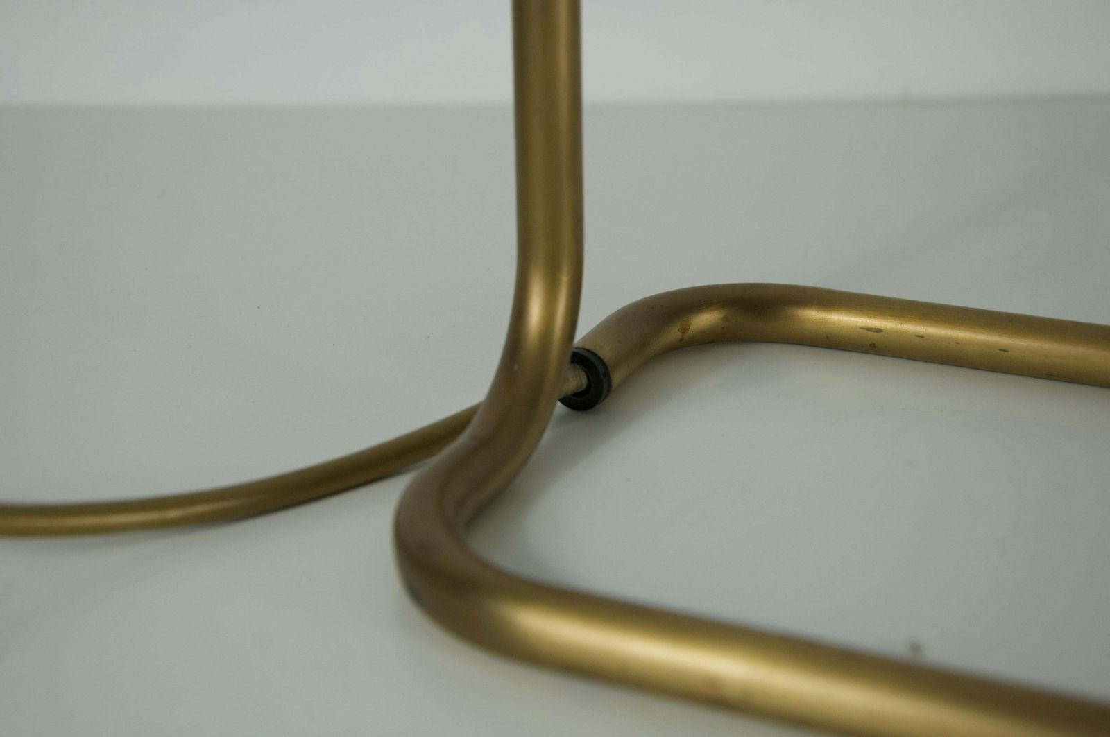 photo for sale Pair Of Brass Table Lamps By Florian Schulz, 1970s Germany