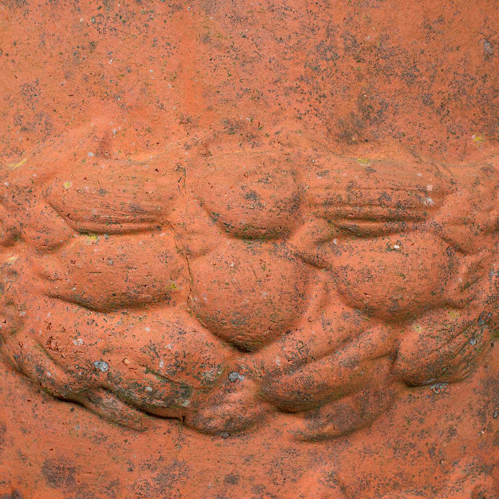 Antique Patio Jardinière, English, Terracotta, Veranda Planter Pot, Edwardian photo vintage