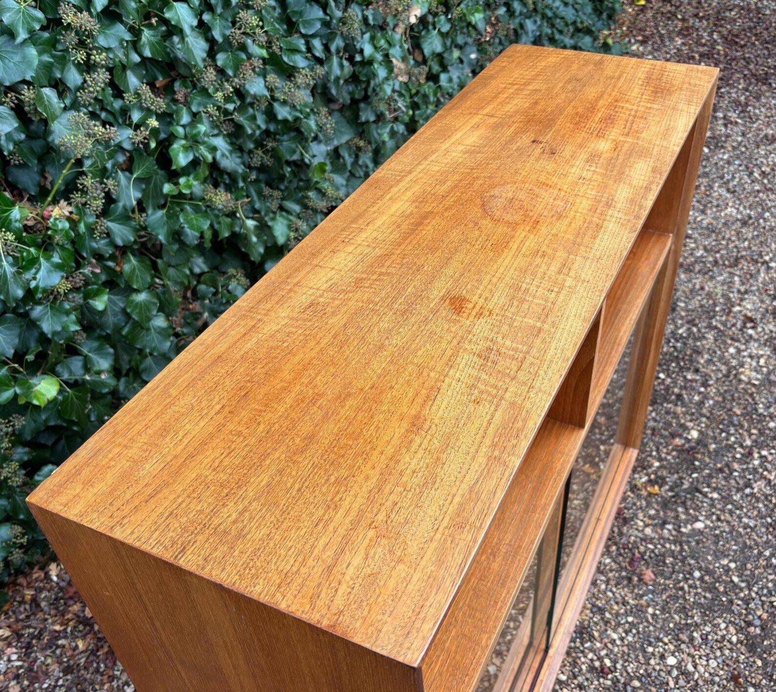 Mid Century Glazed Bookcase Cabinet C.1970s photo buy