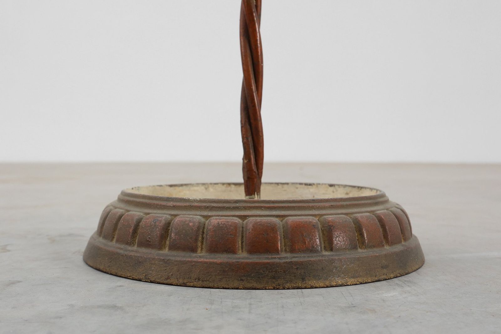 photo for sale Antique Cast Iron Umbrella Stand, France, 1900s