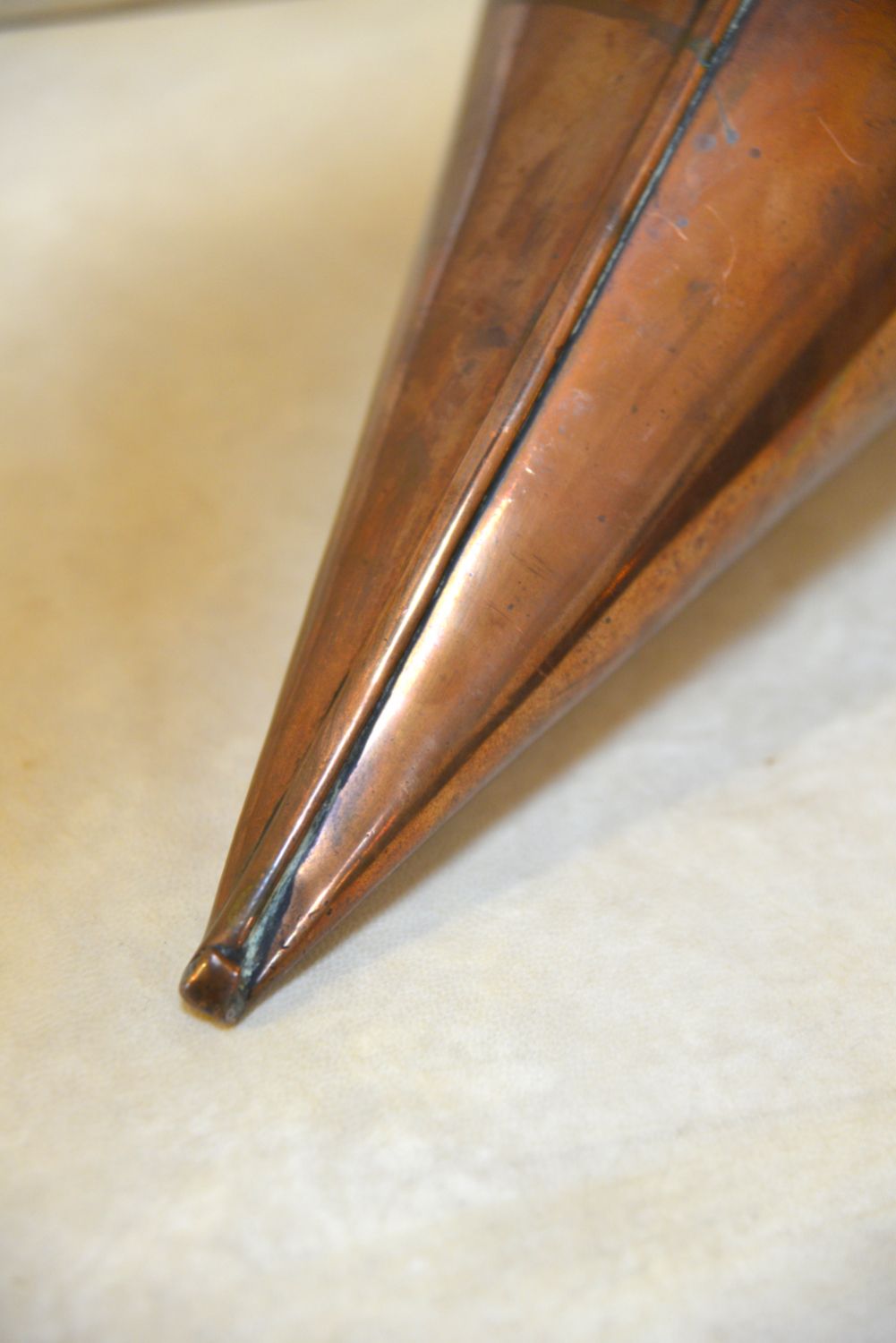 photo furniture Victorian Fireside Kitchen Cone Copper Ale Warmer Cider Muller 19thc English