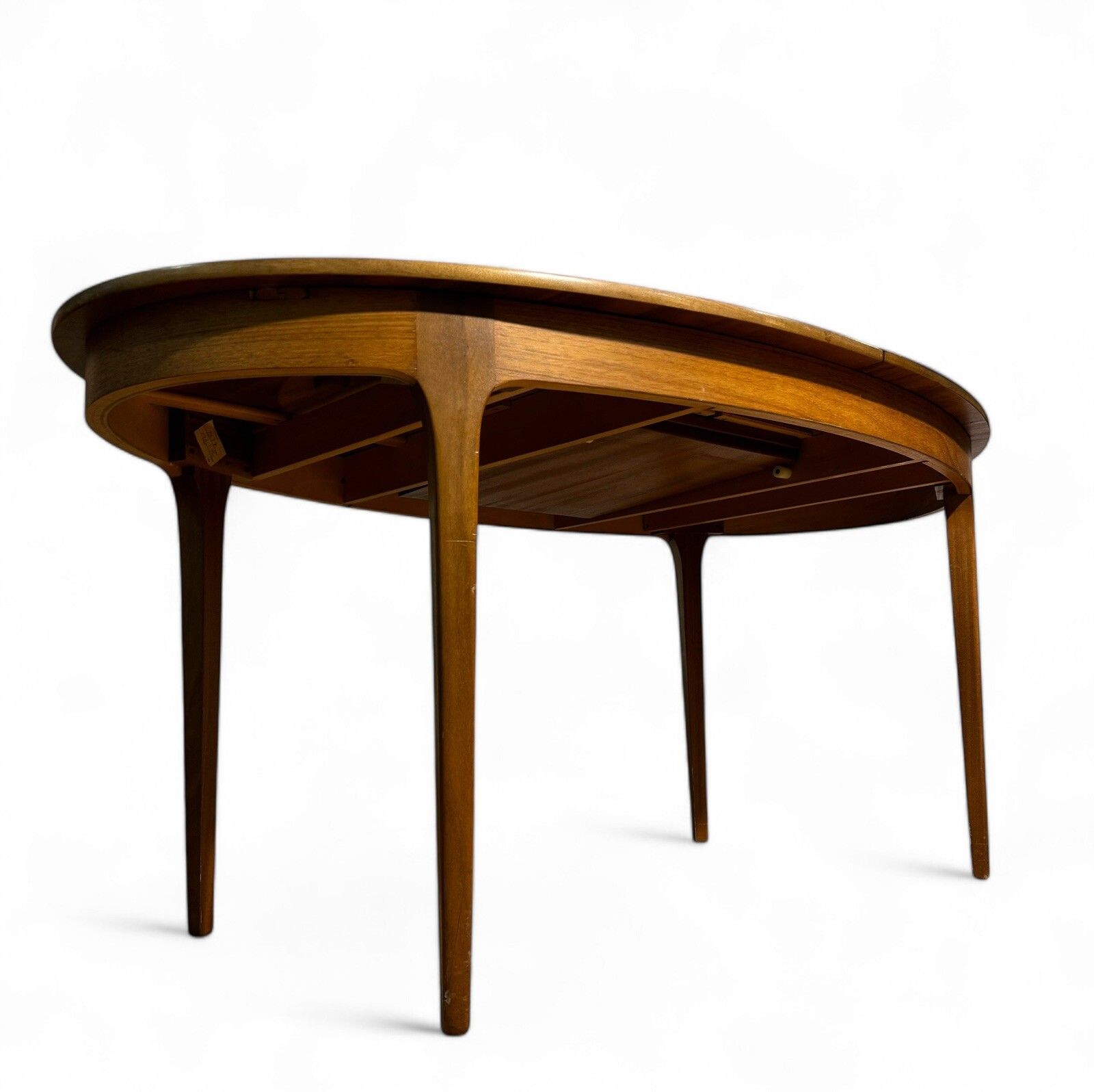 Sutcliffe Todmorden Dining Table And Chairs Teak Surf Board Surface Mid Century photo furniture