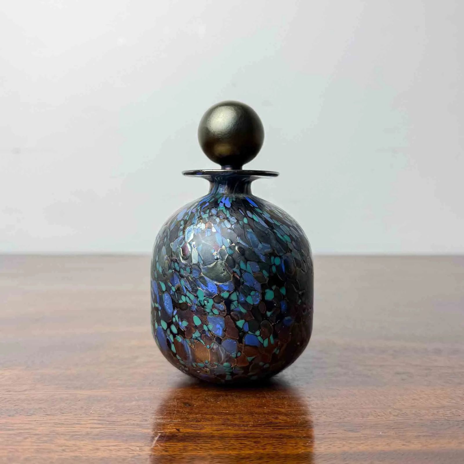 Isle Of Wight Glass 'Bon Bon Allsort' Perfume Bottle photo for sale