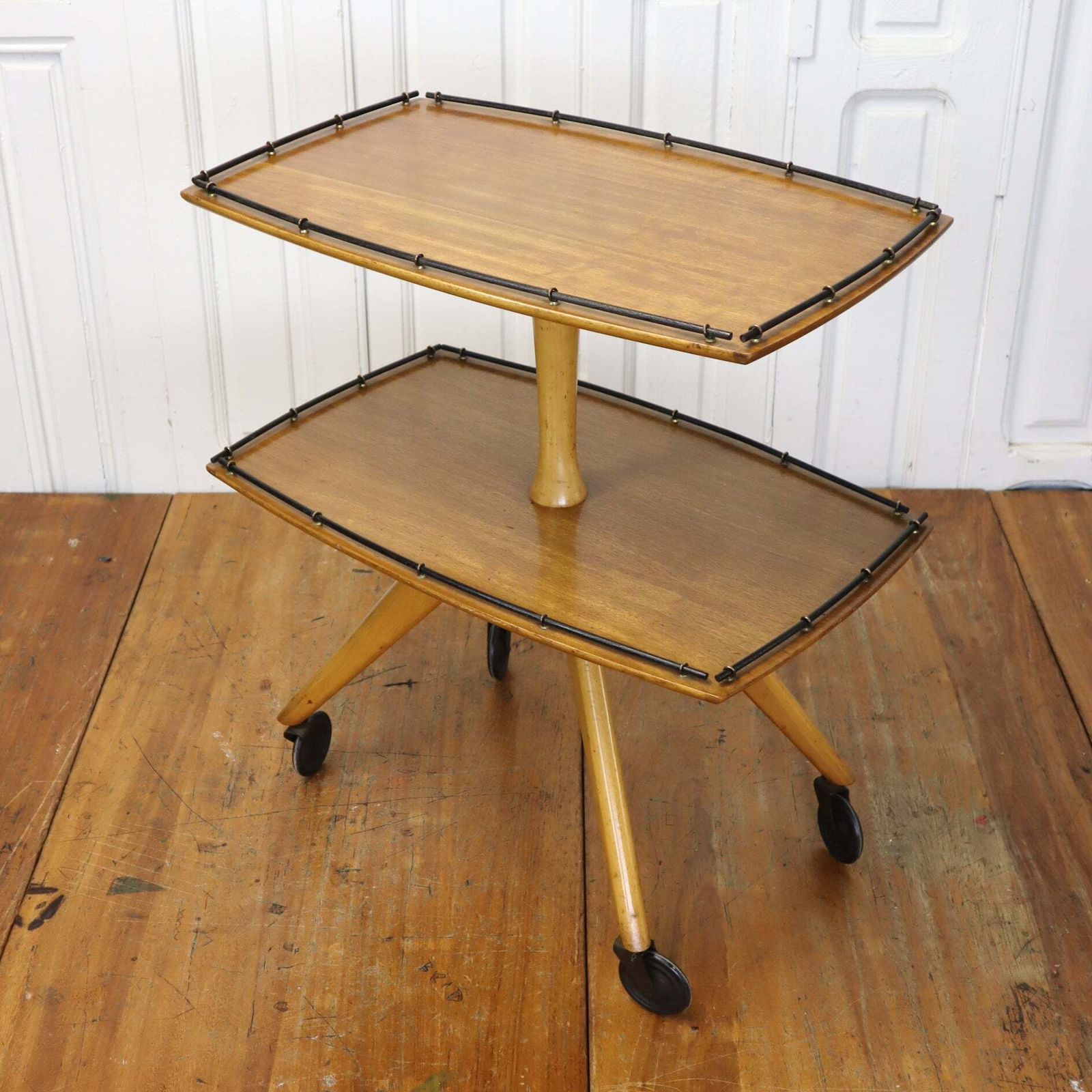 Mid Century Drinks Trolley Cart photo 395.0