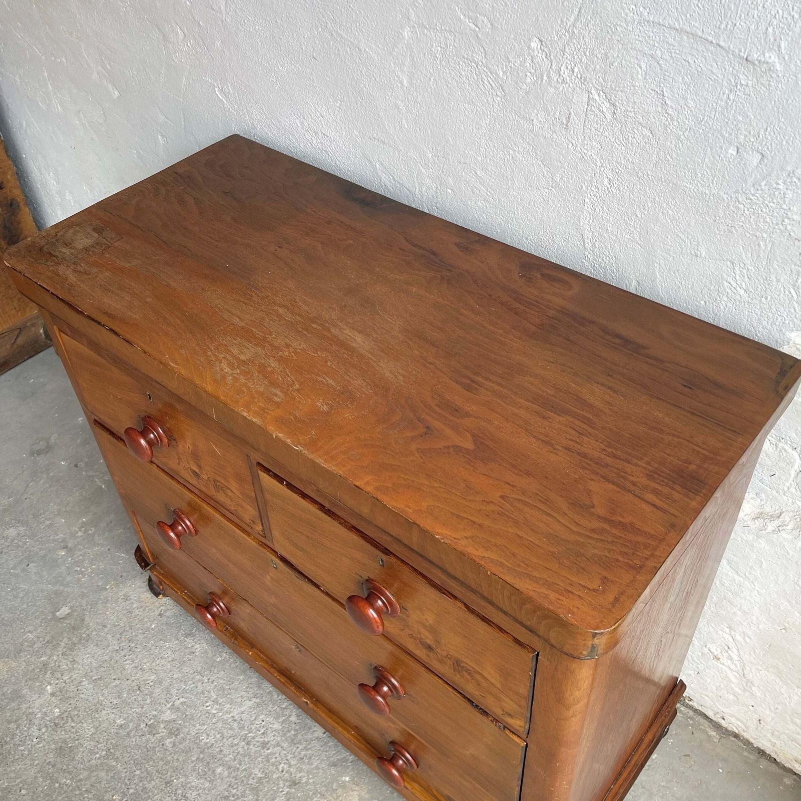 Antique Pine Chest Of Drawers  #1832 photo for sale