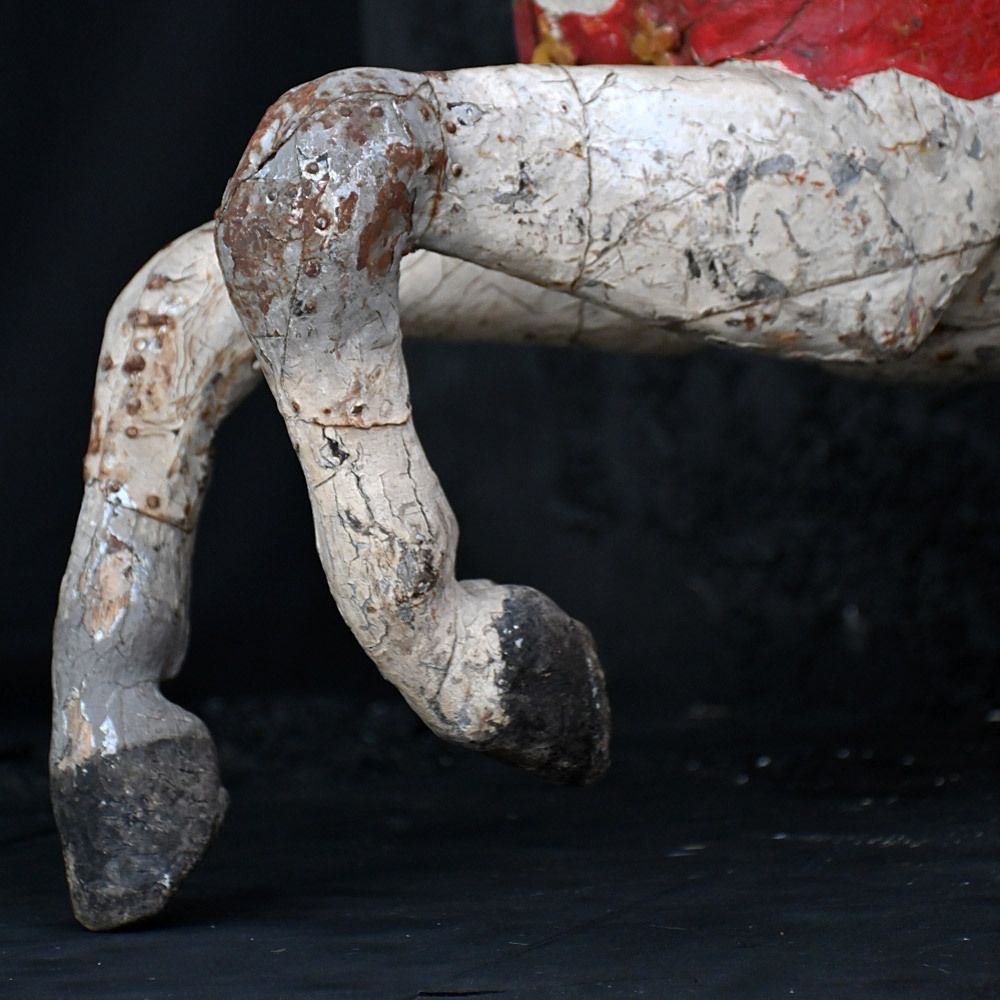 photo furniture Bayol Carousel Horse, 1800s, Antique
