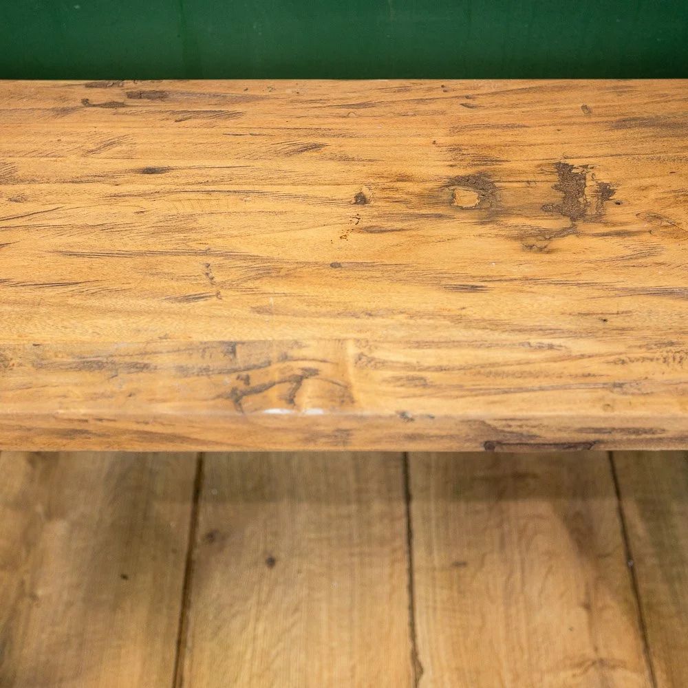 photo furniture Reclaimed Elm Double Bench