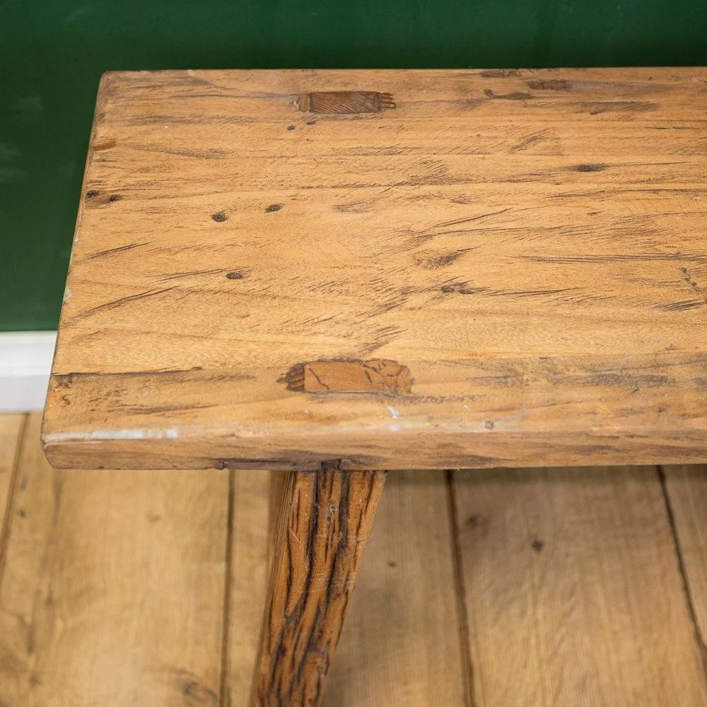 photo for sale Reclaimed Elm Double Bench