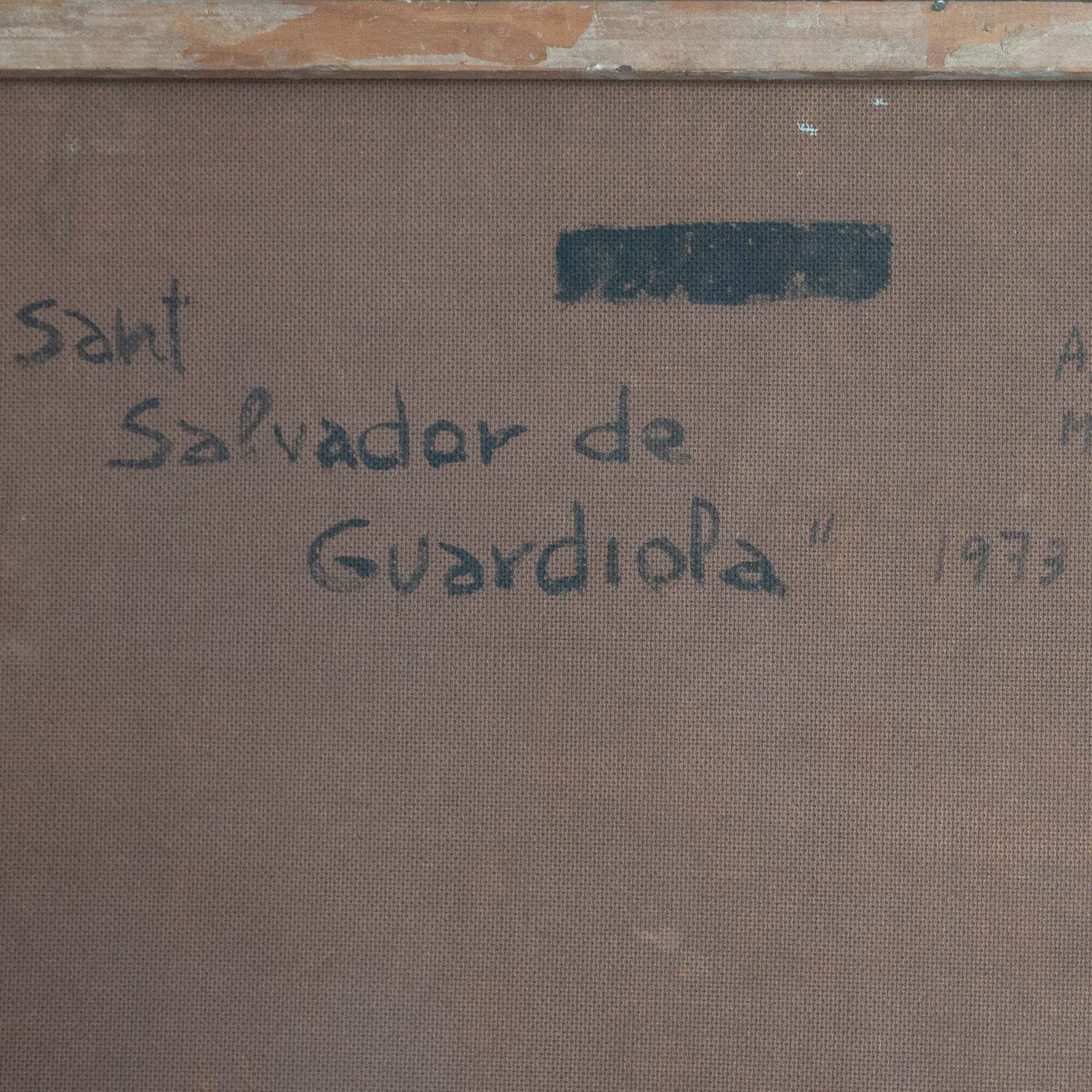 Sant Salvador De Guardiola Landscape   Antoni March Salas photo buy