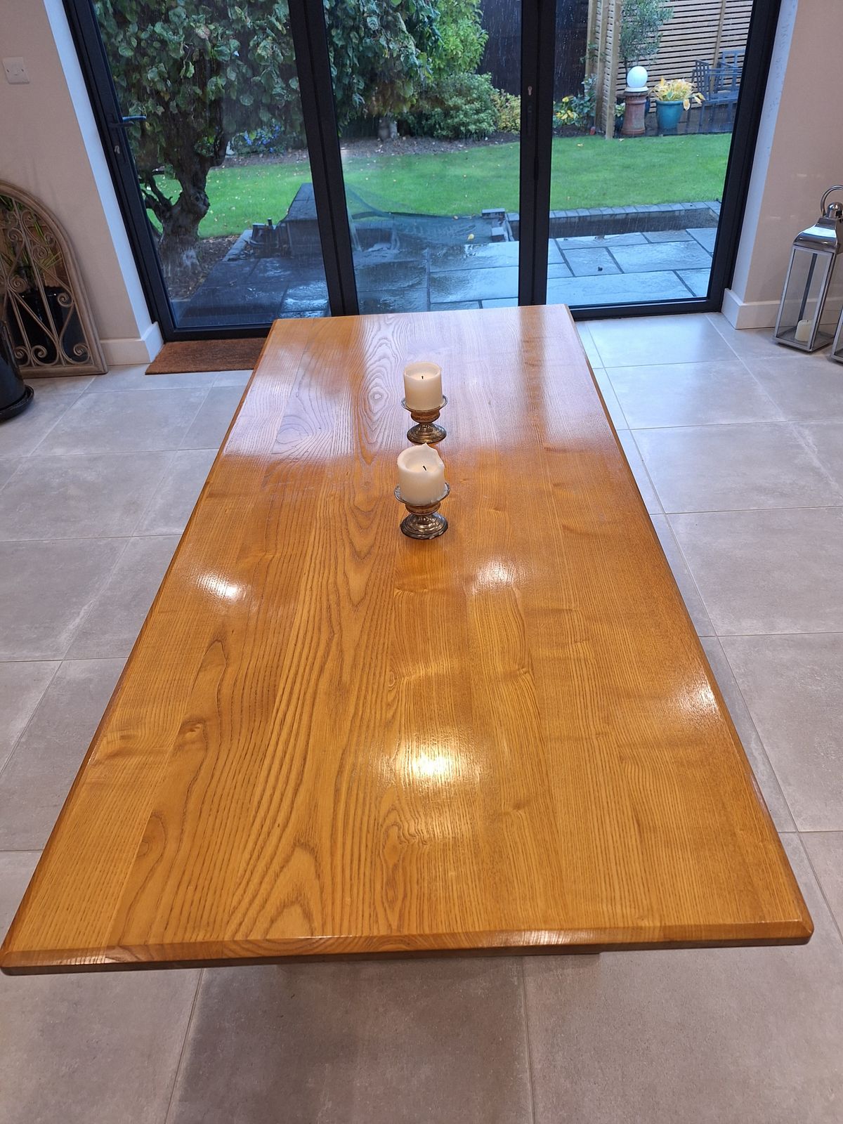 Oak Refectory Dining Table From Renowned Maker Reynolds Of Ludlow photo for sale